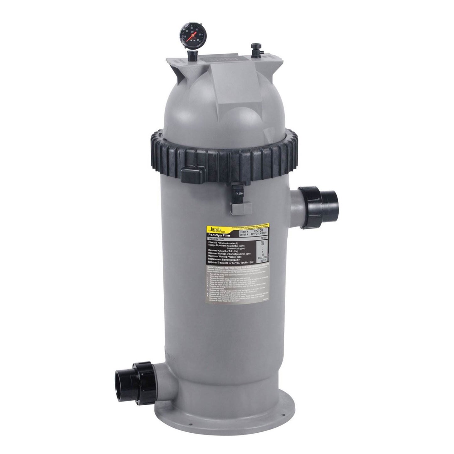 Jandy 150 SqFt Cartridge Filter Small